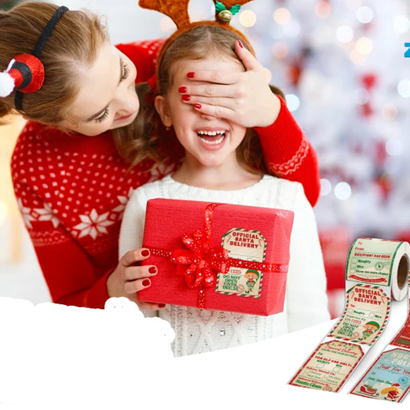Lisslune | Christmas Decoration Sticker Roll (200 pieces)