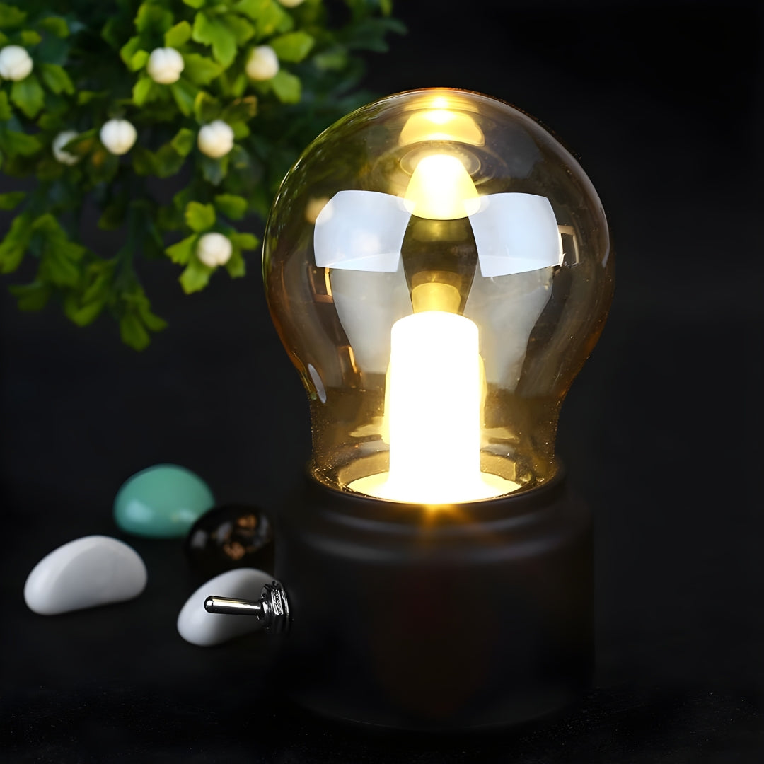 Lisslune | Portable Retro Table Lamp - LumiRetro