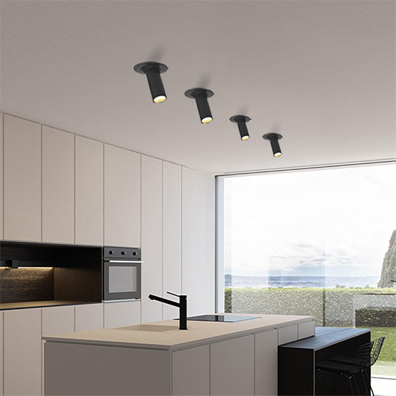 Lisslune | Long Cylinder - Led - Spotlight - Ceiling Lamp