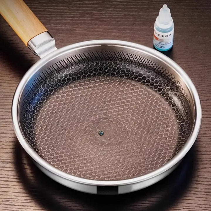 Lisslune | Nature Grip Stainless Steel Pan