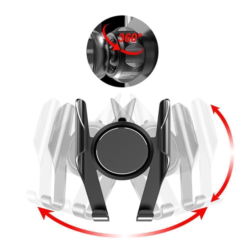 Lisslune | Car Phone Holder with 360 ° Rotation