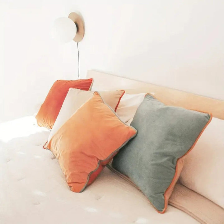 Lisslune | Ember Soft Two-Tone Cushion Covers