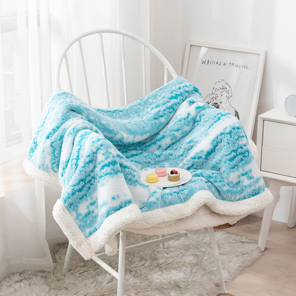 Lisslune | Seraphina Velvet Sherpa Blanket