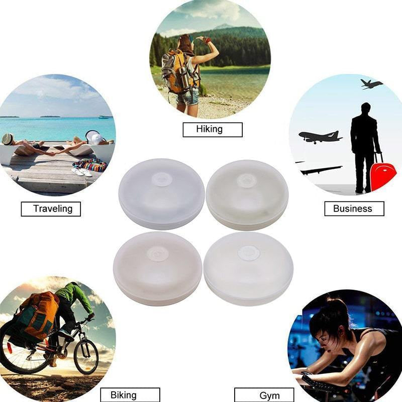 Lisslune | Portable dosing squeeze bottles (4 pieces)