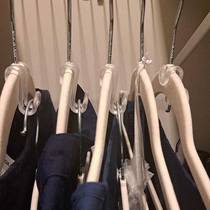 Lisslune | Transparent connection hooks for hangers