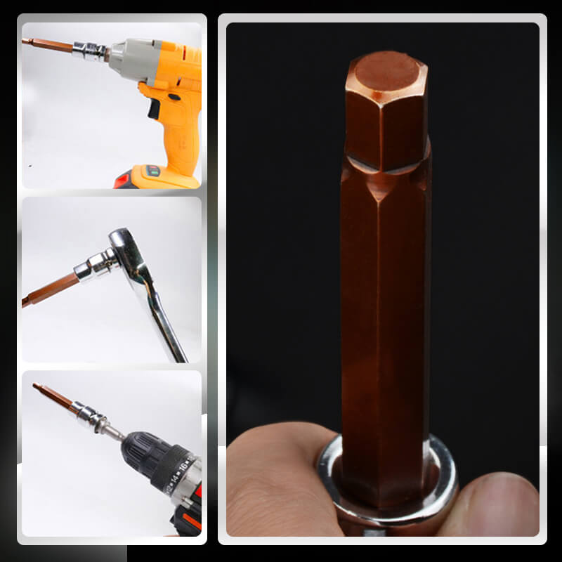 Lisslune | Hexagon twelve point screwdriver socket head