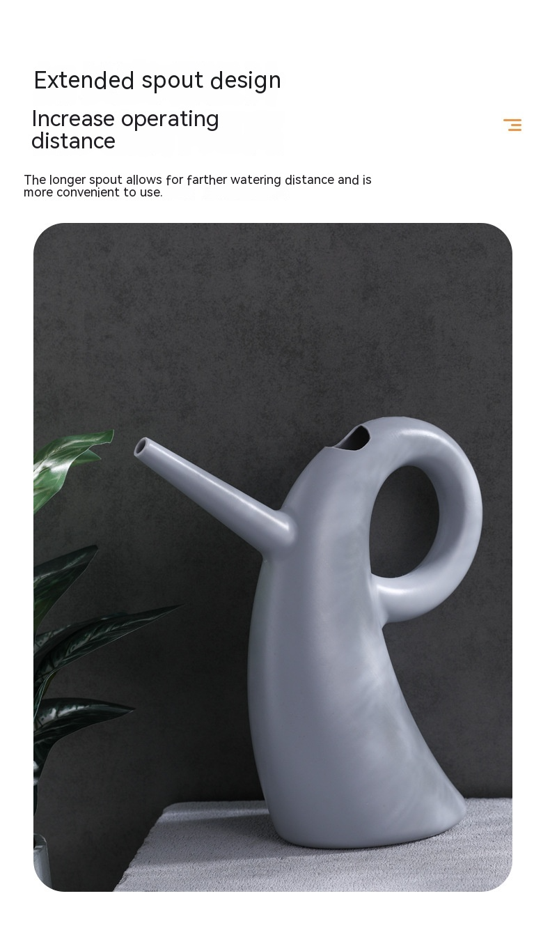 Lisslune | Watering can with extended spout – Elegant design for precise watering