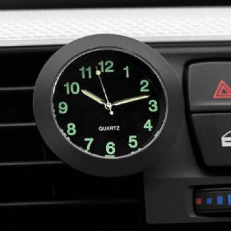Lisslune | AutoTime Mini Analog Watch – Self-adhesive and Stylish Design for Car Interior
