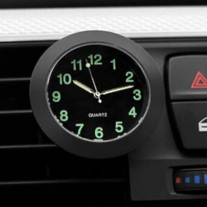 Lisslune | AutoTime Mini Analog Watch – Self-adhesive and Stylish Design for Car Interior