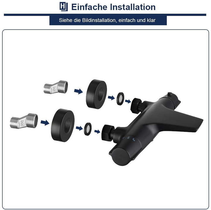 Lisslune | Thermostat waterfall bathtub faucet faucet bathtub shower thermostat for bathroom