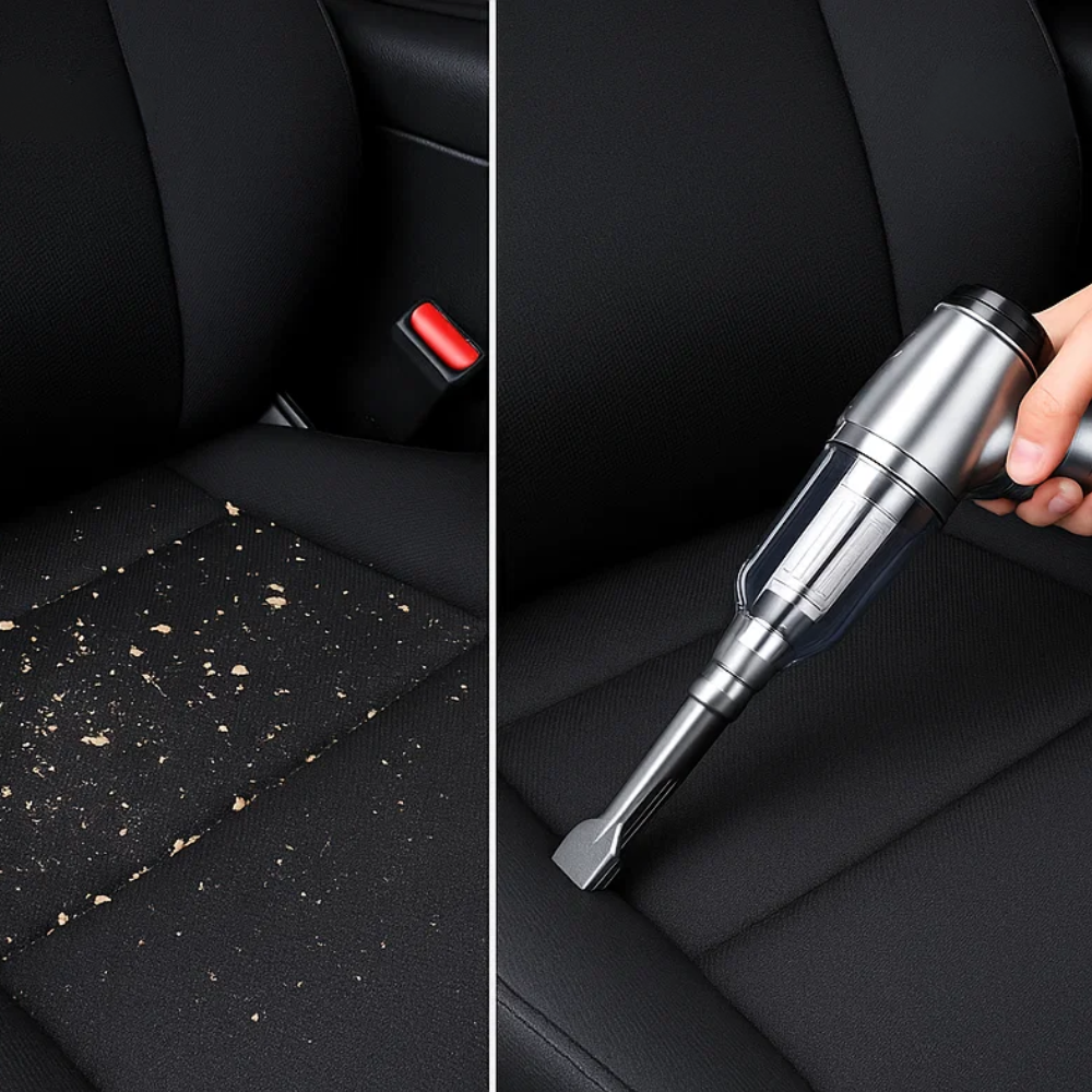 Lisslune | Car Vacuum Cleaner - Powerful and Compact Car Vac for Quick Cleaning