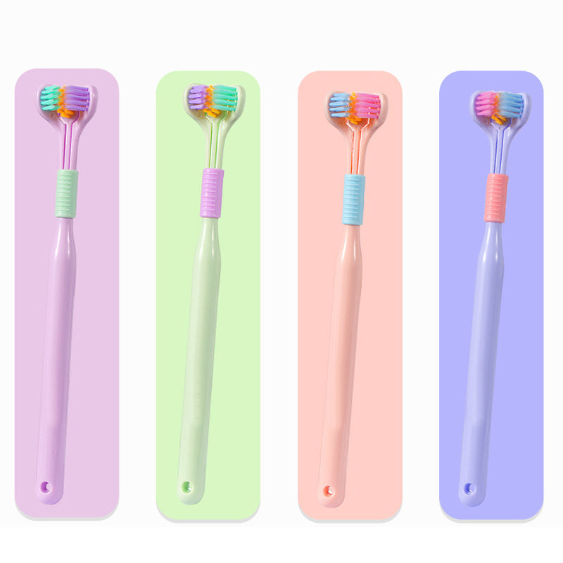Lisslune | Three-sided toothbrush