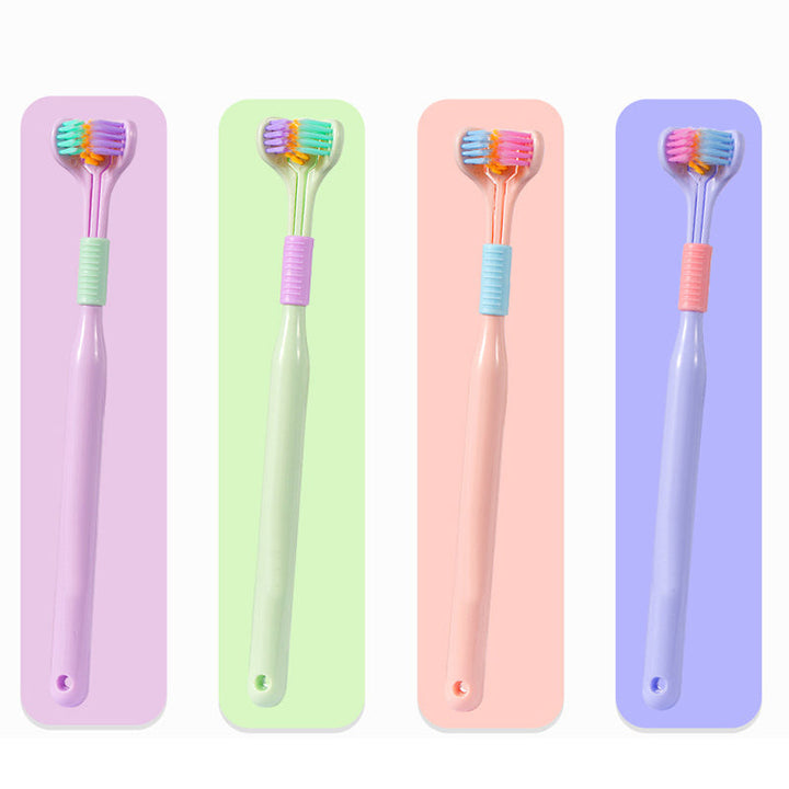 Lisslune | Three-sided toothbrush