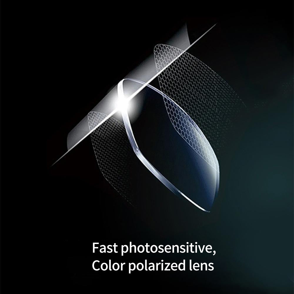 Lisslune | Photochromatic sunglasses with anti-glare polarized lenses