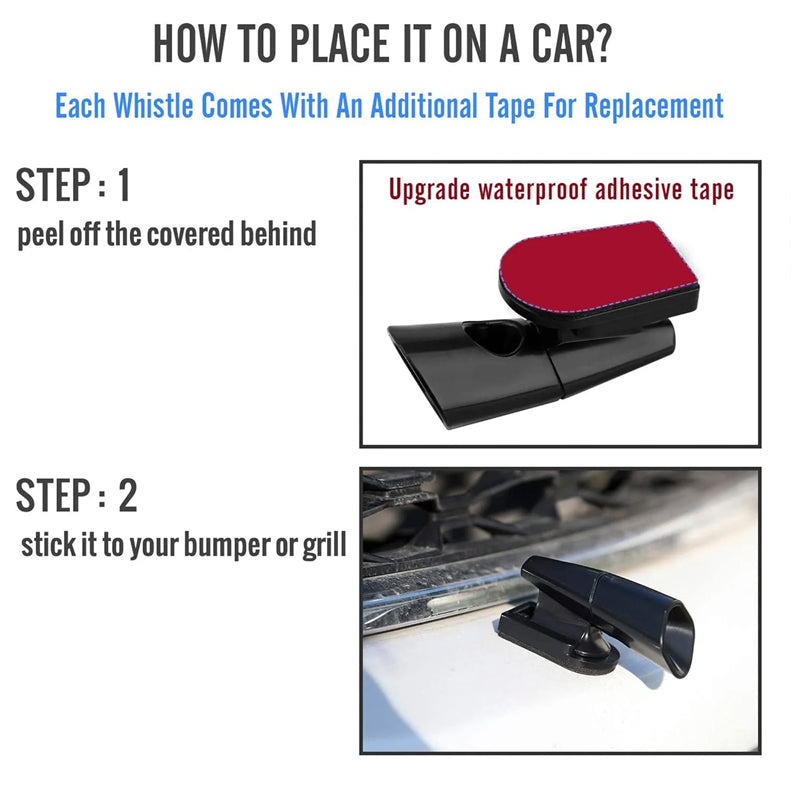 Lisslune | Ultrasonic Deer Warning Whistle for Car
