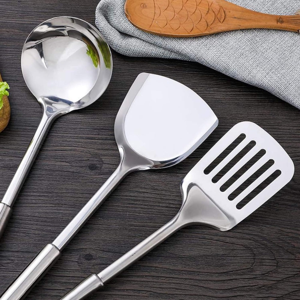 Lisslune | Premium Stainless Steel Cooking Utensils | 5pcs Set