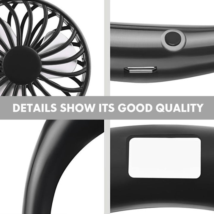 Lisslune | Battery Mini Neck Fans