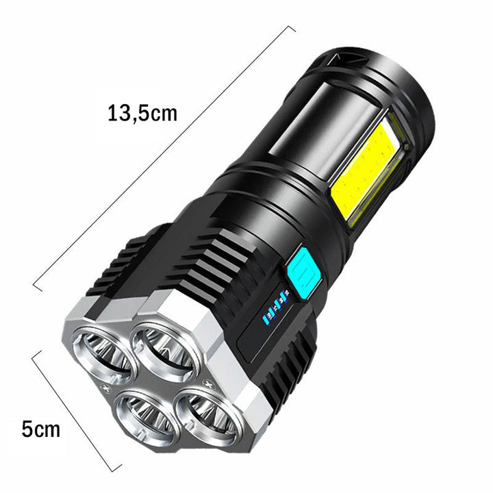 Lisslune | Multifunctional LED flashlight with strong light