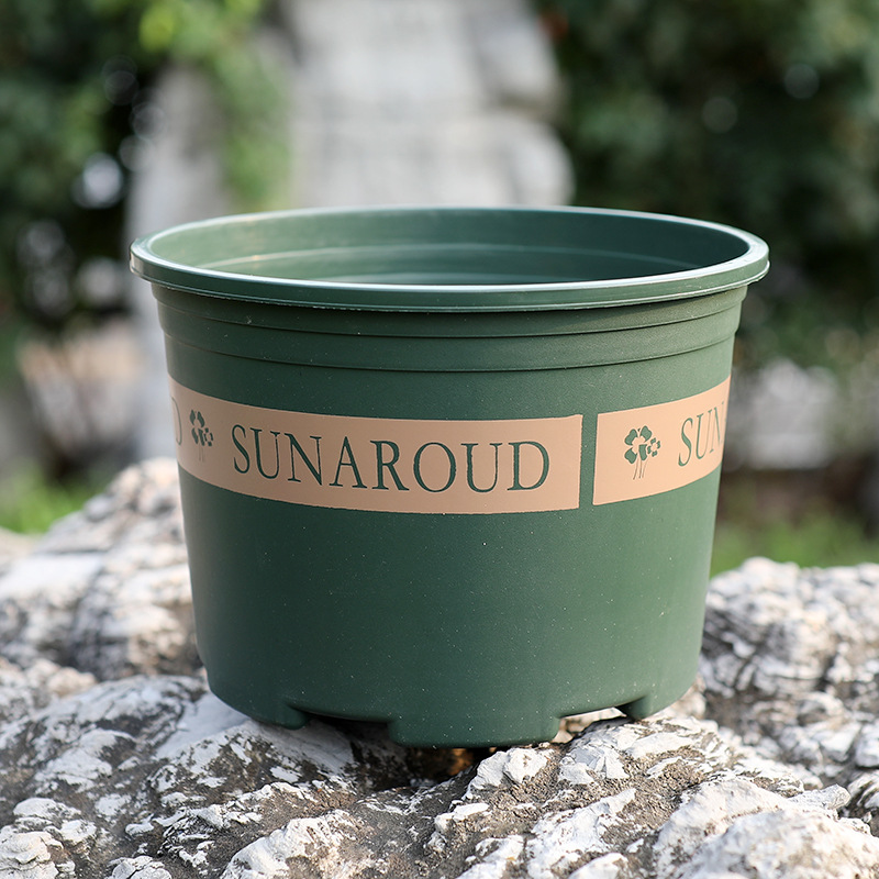 Lisslune | Robust Plant Pot Made of Plastic – Weatherproof Flower Pot for Garden and Balcony