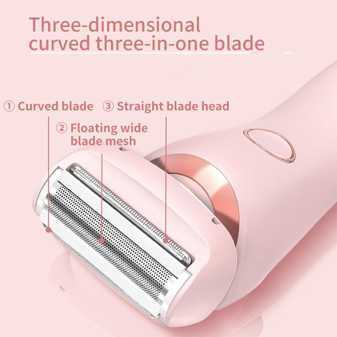 Lisslune | Ultimate Electric Razor: Your Go-To for Effortless Shaving - Perfect for both wet and dry shaving