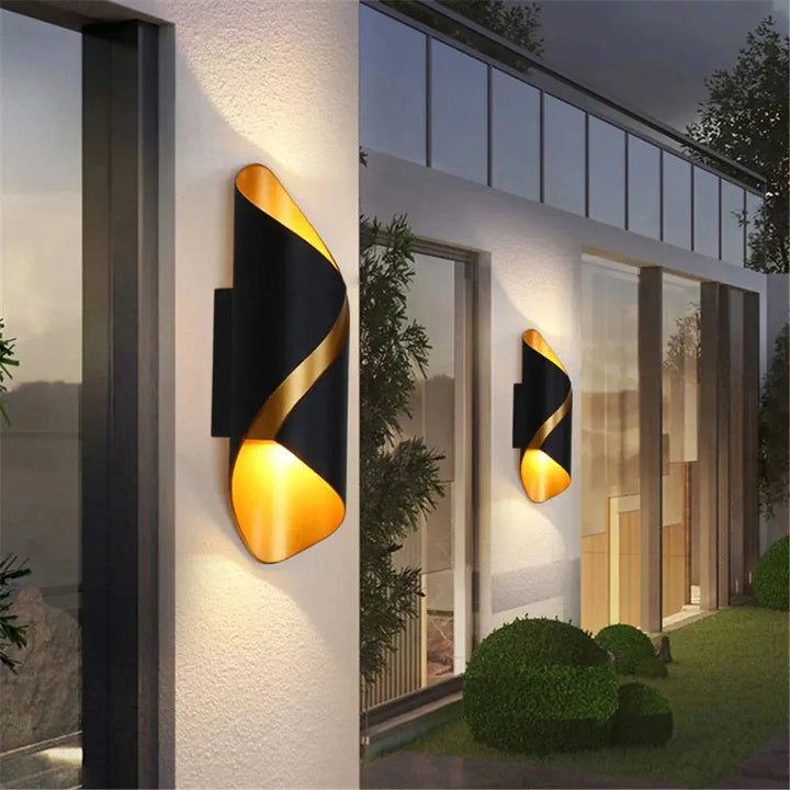 Lisslune | VividAura – Sleek LED Wall Light for Stylish Outdoor Spaces