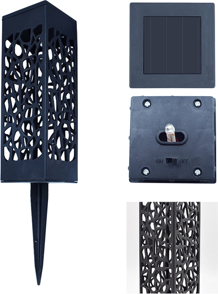 Lisslune | Wireless Solar Garden Light Post – Outdoor LED Pathway Lighting with Auto Sensor (Waterproof & Eco-Friendly)