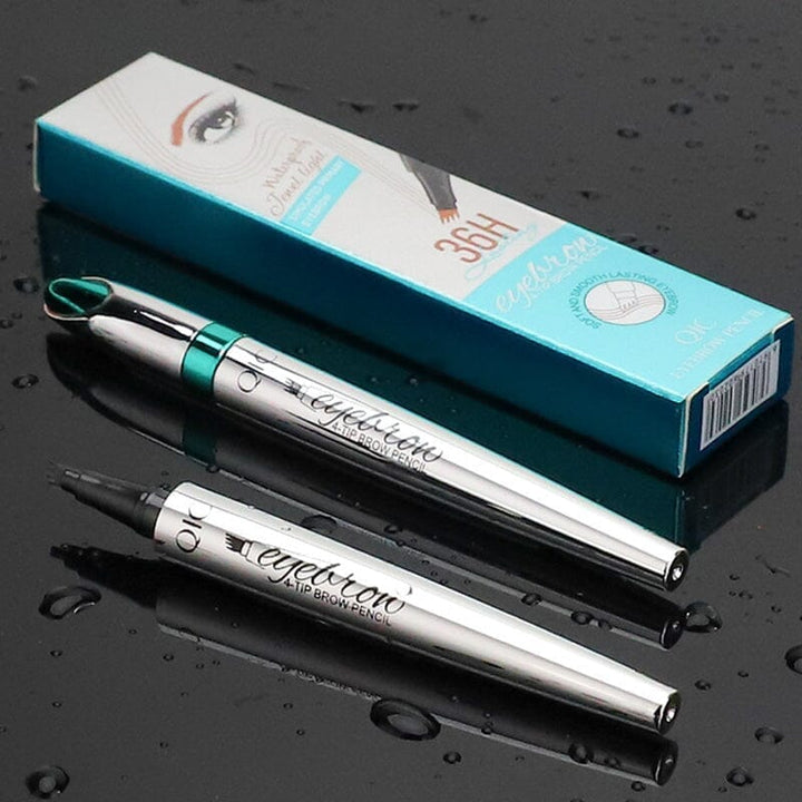 Lisslune | Waterproof 3D eyebrow pencil with 4 fork tips
