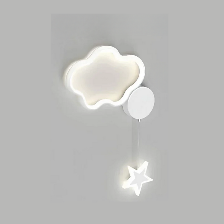 Lisslune | DreamLight | Magical Wall Lamp with Clouds, Stars and Moon