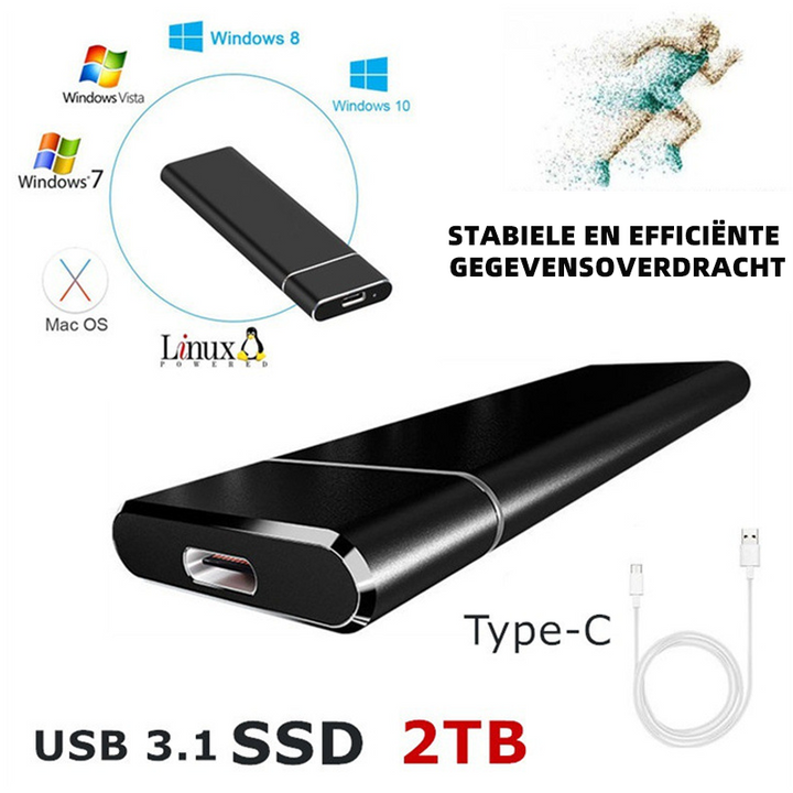 Lisslune | Ultra-fast external portable hard drive