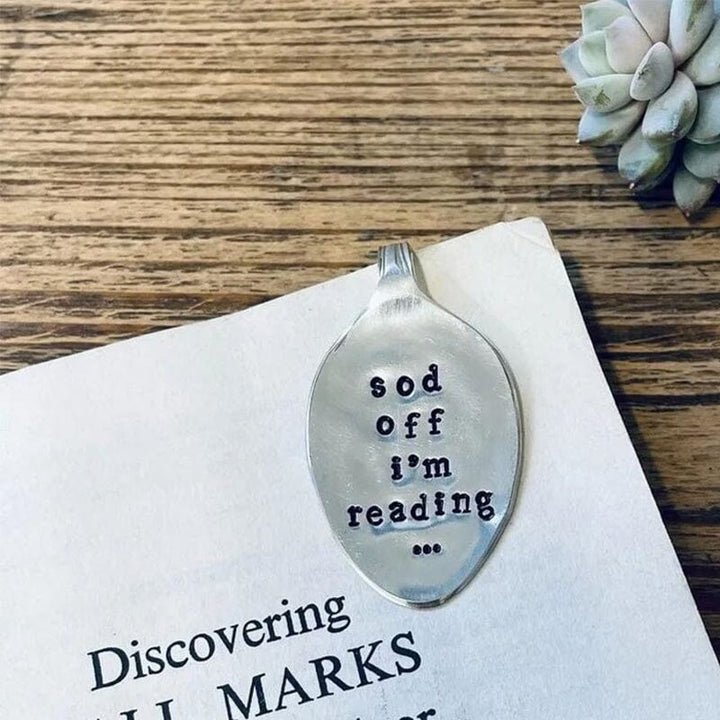 Lisslune | Funny Spoon Bookmark - perfect gift for a bookworm
