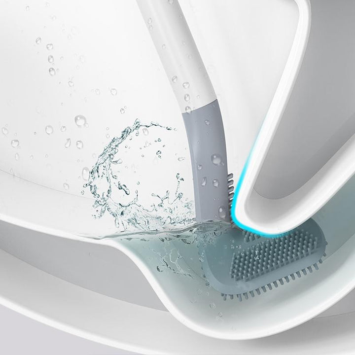 Lisslune | Longer Grip Flexible Silicone Golf Toilet Brush