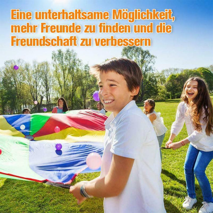 Lisslune | Colorful Parachute for Kids and Family
