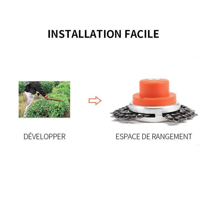 Lisslune | Replacement head for brushcutter