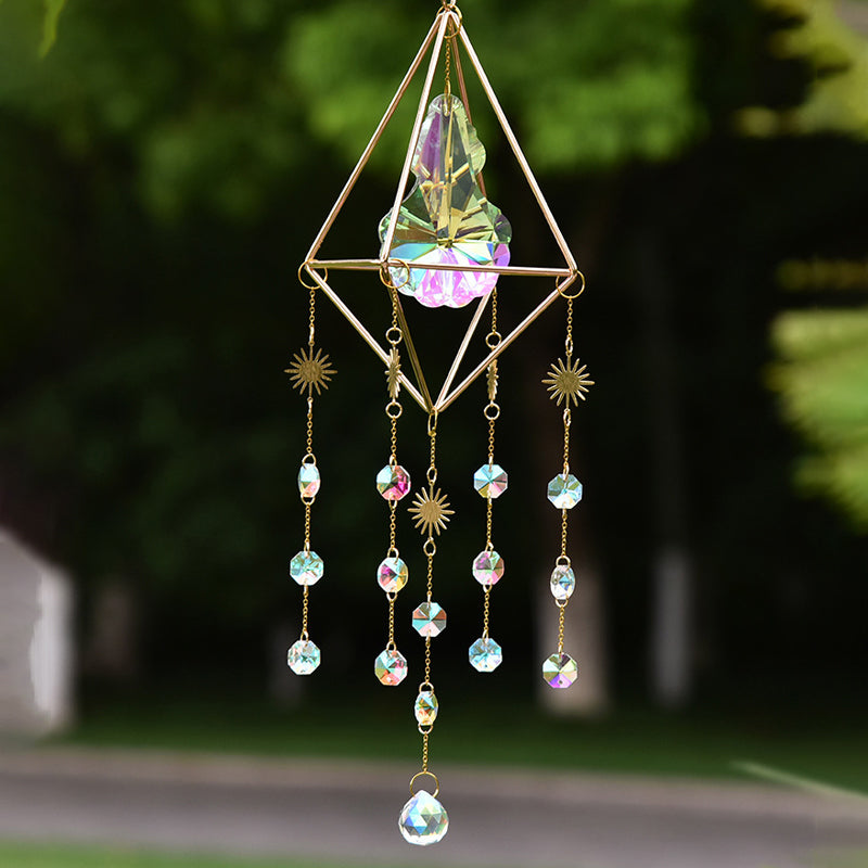 Lisslune | Geometric prism sun catcher