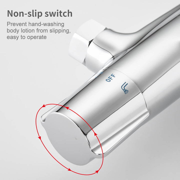 Lisslune | Thermostat waterfall bathtub faucet faucet bathtub shower thermostat for bathroom