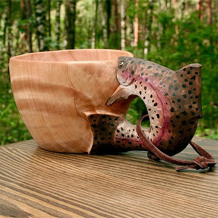 Lisslune | Animal Outdoor Wooden Cup