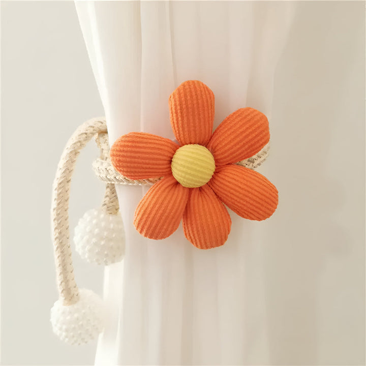 Lisslune | Whimsical Flower Curtain Tie Back