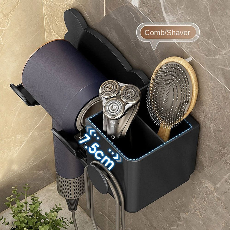 Lisslune | Bathroom Hair Dryer Holder