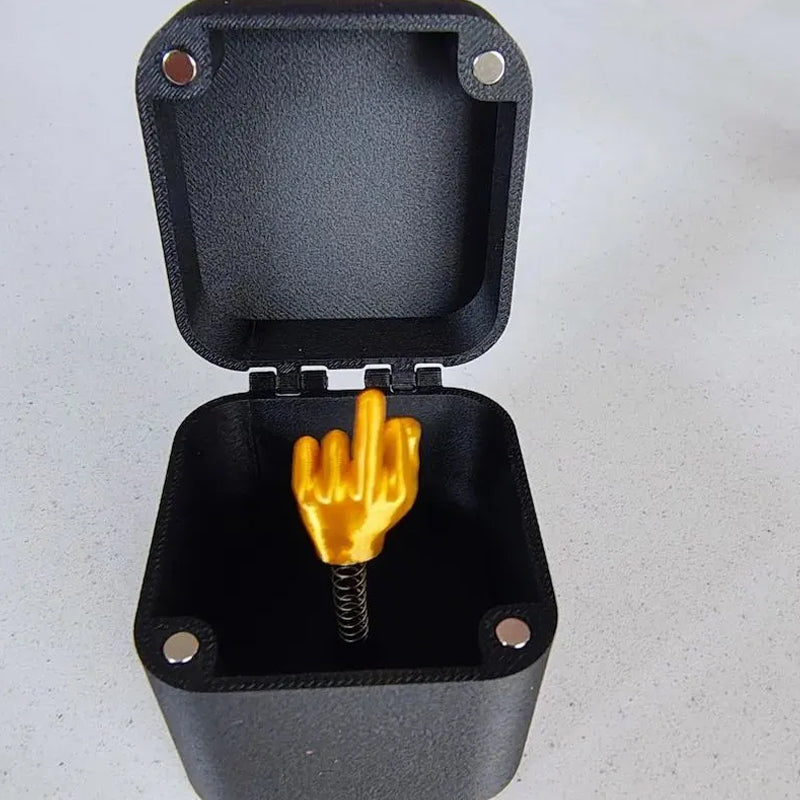 Lisslune | Middle finger in a box
