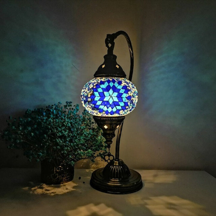 Lisslune | VibrantStyle - colorful glass mosaic lamp