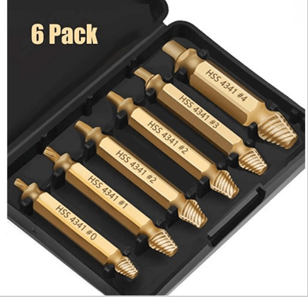 Lisslune | Screw Remover (4 pieces/5 pieces/6 pieces)