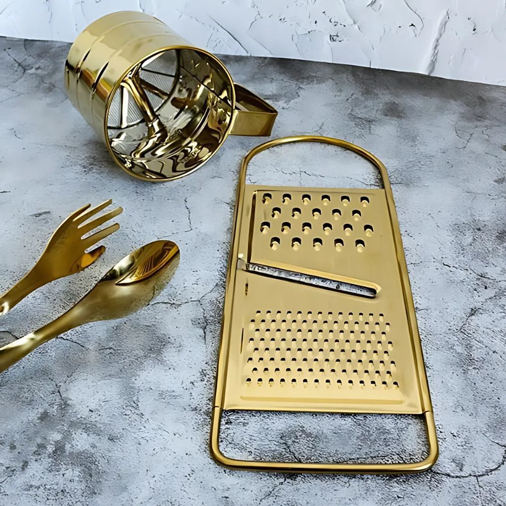 Lisslune | Golden Stainless Steel Grater