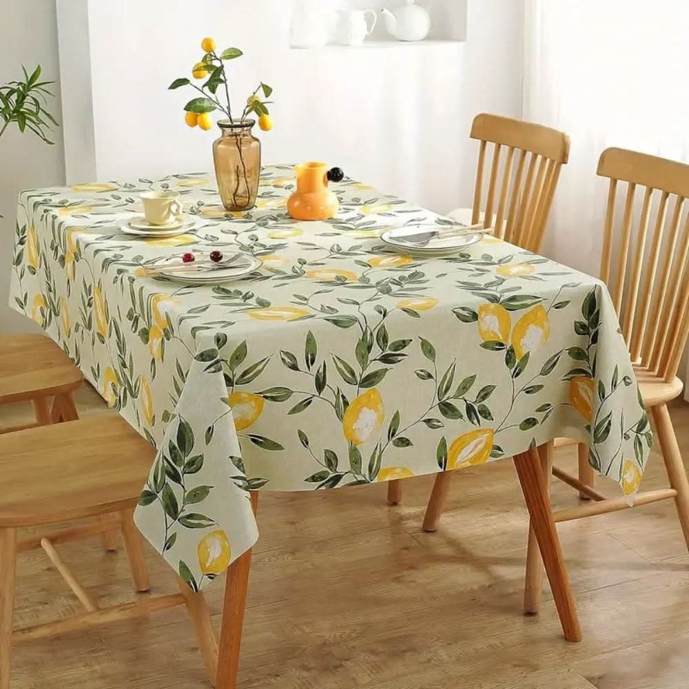 Lisslune | LemonLeaf – waterproof tablecloth