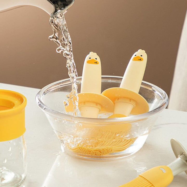 Lisslune | Oil dispenser with brush for BBQ