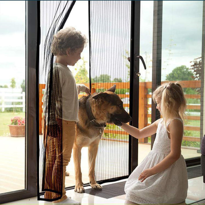 Lisslune | Magnetic Fly Screen Door with Velcro Closure
