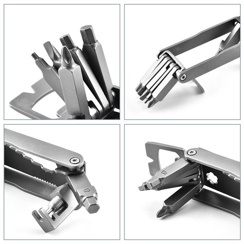 Lisslune | 17 in 1 multifunctional tool made of stainless steel