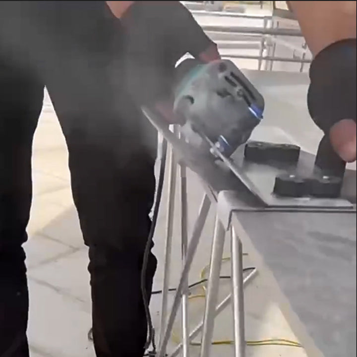 Lisslune | Portable Angle Grinder Tile Bevel Frame