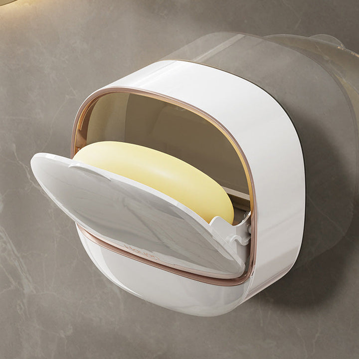 Lisslune | Waterproof soap dish with drainage box