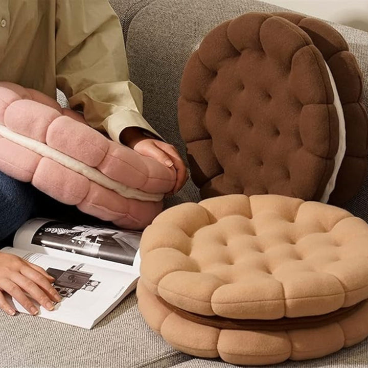Lisslune | Snuggly Cookie-Inspired Cushion