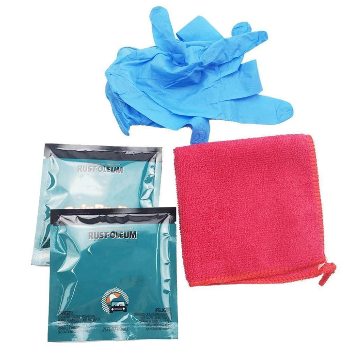 Lisslune | 1 Set Cleaning Agents for Auto and Household Glass